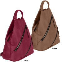 Damen Cityrucksack Damenrucksack Stadt Bodybag Rucksack Backpack Kunstleder