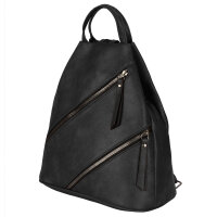 Damen Cityrucksack Damenrucksack Stadt Bodybag Rucksack Backpack Kunstleder
