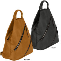 Damen Cityrucksack Damenrucksack Stadt Bodybag Rucksack Backpack Kunstleder