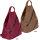 Damen Cityrucksack Damenrucksack Stadt Bodybag Rucksack Backpack Kunstleder