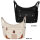 Damen Tasche Schultertasche Umhängetasche Crossover Bag Leder Optik Handtasche