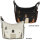 Damen Tasche Schultertasche Umhängetasche Crossover Bag Leder Optik Handtasche