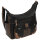 Damen Tasche Schultertasche Umhängetasche Crossover Bag Leder Optik Handtasche