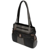 Damen Tasche Schultertasche Shopper Henkeltasche Handtasche Leder Optik