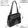 Damen Tasche Schultertasche Shopper Henkeltasche Handtasche Leder Optik