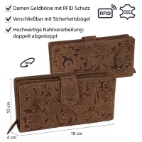 RFID Damen Geldbörse Portemonnaie Geldbeutel...