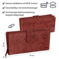 RFID Damen Geldbörse Portemonnaie Geldbeutel...