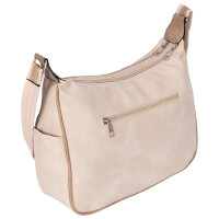 Damen Tasche Schultertasche Umhängetasche Crossover Bag Leder Optik Handtasche