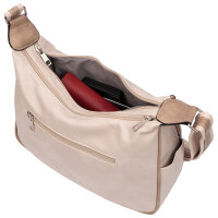 Damen Tasche Schultertasche Umhängetasche Crossover Bag Leder Optik Handtasche