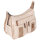 Damen Tasche Schultertasche Umhängetasche Crossover Bag Leder Optik Handtasche