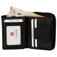 Kleine RFID Damen Geldbörse  Portemonnaie  Damenbörse Echt Leder .
