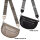 Bauchtasche Umhängetasche Crossbody-Bag Hüfttasche Kunstleder Italy-Design