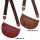 Bauchtasche Umhängetasche Crossbody-Bag Hüfttasche Kunstleder Italy-Design