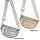 Bauchtasche Umhängetasche Crossbody-Bag Hüfttasche Kunstleder Italy-Design