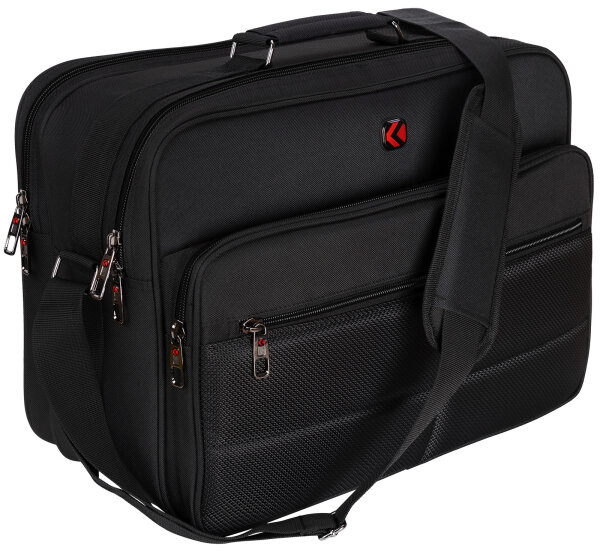 EAAKIE Arbeitstasche Umhängetasche Messenger Flugbegleiter  Herrentasche  XXL.