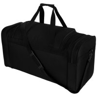 Sporttasche Saunatasche Reisetasche Fitnesstasche Damen Herren Kinder Schwarz L 80 x B 34 x H 38 cm  (ca.100 L)