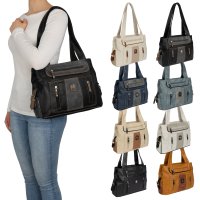 Damen Tasche Schultertasche Shopper Henkeltasche...