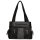 Damen Tasche Schultertasche Shopper Henkeltasche Handtasche Leder Optik