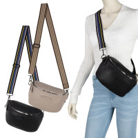 Bauchtasche Crossbody-Bag Umhängetasche Kunstleder...