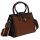 Damen Tasche Schultertasche Shopper Henkeltasche Handtasche Leder Optik