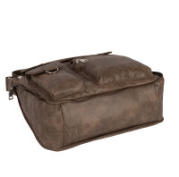 Jennifer Jones Damentasche Umhängetasche Handtasche Schultertasche BRAUN