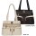 Damen Tasche Schultertasche Shopper Henkeltasche Handtasche Leder Optik