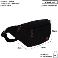 Bauchtasche Gürteltasche Hüfttasche...