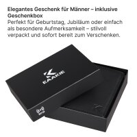 Leder Geldbörse Herren Portemonnaie RFID Hochformat Geldbeutel Echtleder