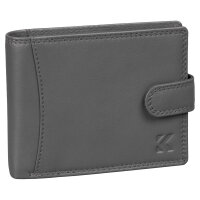 Leder Geldbörse Herren Portemonnaie RFID Querformat Geldbeutel Echtleder