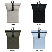 Cityrucksack RollTop Rucksack Freizeitrucksack Herren Damen Wasserabweisend