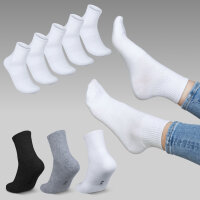 Sneakersocken Sportsocken Unisex Socken 5/10/20/30 PaarTennissocken Baumwolle