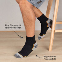 Herren Arbeitssocken Sneakersocken 5/10/20 Paar –...
