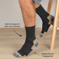 Herren Arbeitssocken 5/10/20 Paar WORK Socken 85%...