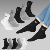 Sportsocken Unisex Tennissocken mit Smiley - Baumwolle...